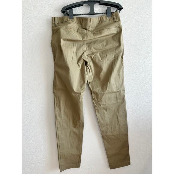 Fabletics Mens The High Side Chino Slim Fit Twill Size 35 x 34 CasualGolf Pants - Picture 2 of 4